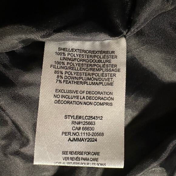 NWT Big Chill Down Blend Puffer Vest Olive Plus 3X - Picture 7 of 8